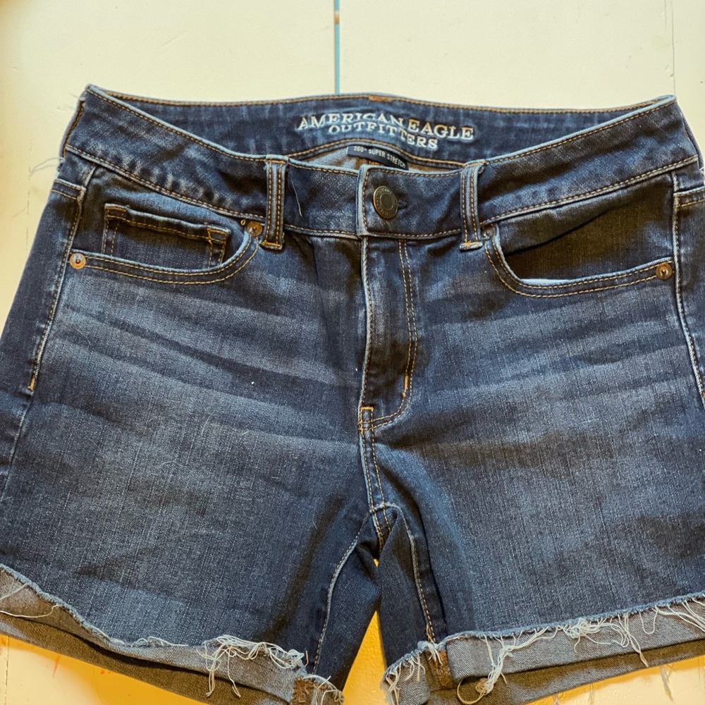 American eagle 360 super stretch size 8
